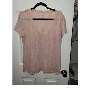 NY and CO  sheer tee.